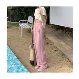 カジュアルさが可愛いハイウエストスラックスパンツ ワイドパンツ 韓国 | maison de LATIR | 詳細画像10