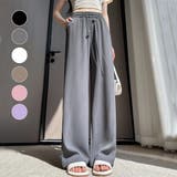ドレープ感が可愛いウエストチェーンストレートモップパンツ 夏 夏 | maison de LATIR | 詳細画像1