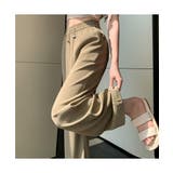ドレープ感が可愛いウエストチェーンストレートモップパンツ 夏 夏 | maison de LATIR | 詳細画像5