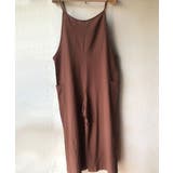 トレンド感のある大人なオールインワンワイドサロペット カジュアル 韓国 | maison de LATIR | 詳細画像10 