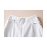 ボタンデザインがオシャレなコットンリネンワイドパンツ ハイウエスト ゆったり | maison de LATIR | 詳細画像7