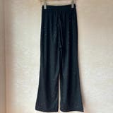プリーツ仕様のストレートワイドパンツ ワイドパンツ ストレートパンツ | maison de LATIR | 詳細画像6