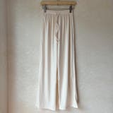 プリーツ仕様のストレートワイドパンツ ワイドパンツ ストレートパンツ | maison de LATIR | 詳細画像10