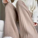 ハイウエストニットパンツ ニット パンツ | maison de LATIR | 詳細画像8
