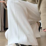 ゆるっとニットワイドパンツ ワイドパンツ ニット | maison de LATIR | 詳細画像7