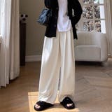 今っぽい大人カジュアルコーデに欠かせないワイドパンツ ボトム ズボン | maison de LATIR | 詳細画像5