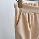 さらっと上品なイージーパンツ クロップド丈 ストレート | maison de LATIR | 詳細画像8 