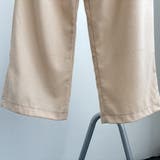 さらっと上品なイージーパンツ クロップド丈 ストレート | maison de LATIR | 詳細画像10 