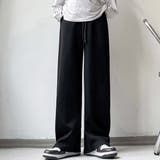 ブラック | スムースパンツ レディース イージー | maison de LATIR