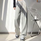 ライトグレー | スムースパンツ レディース イージー | maison de LATIR