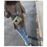 大人カジュアルなスクエアバッグ ショルダーバッグ 綺麗め | maison de LATIR | 詳細画像7