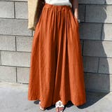 ブラウン | パンツワイドパンツ ガウチョパンツ ハイウエスト | maison de LATIR