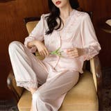 上品で肌触りの良いルームウェア パジャマ お家タイム | maison de LATIR | 詳細画像6 