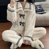 ふわふわの癒しに包まれる幸せルームウェア パジャマ セットアップ | maison de LATIR | 詳細画像1