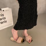 手軽に履ける長時間のお出かけも疲れにくいスパンコールサンダル シャイニー 輝き | maison de LATIR | 詳細画像10 