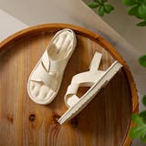 ふんわり履き心地いいクロスサンダル フラット 2 | maison de LATIR | 詳細画像10