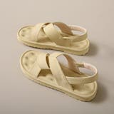 ふんわり履き心地いいクロスサンダル フラット 2 | maison de LATIR | 詳細画像11