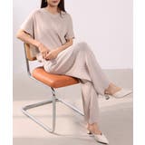 プリーツデザインが大人っぽいサマーニットセットアップ 大人カジュアル リラックス | maison de LATIR | 詳細画像10