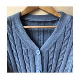 ケーブル編みでこなれ感UP!ショートカーディガン&ニットスカートセットアップ | maison de LATIR | 詳細画像15
