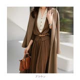 大人の冬コーデを格上げするニットカーディガン&ロングスカートセットアップ | maison de LATIR | 詳細画像17 