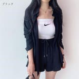 ブラック | 2点セット着回し力抜群のリネンシャツ&ショートパンツ セットアップ カジュアル | maison de LATIR