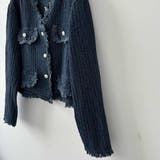 高級見えする大人のセットアップ ジャケット ショート丈 | maison de LATIR | 詳細画像9