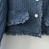 高級見えする大人のセットアップ ジャケット ショート丈 | maison de LATIR | 詳細画像11