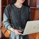 スタイル良く女性らしさを最大限に引き出してくれるトップス&スカート2点セットアッ… | maison de LATIR | 詳細画像2 