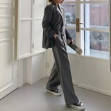 【セットアップ】美スタイル魅せのジャケット&パンツセレモニースーツ オフィス 韓… | maison de LATIR | 詳細画像4 