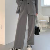 【セットアップ】美スタイル魅せのジャケット&パンツセレモニースーツ オフィス 韓… | maison de LATIR | 詳細画像6 