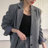 【セットアップ】美スタイル魅せのジャケット&パンツセレモニースーツ オフィス 韓… | maison de LATIR | 詳細画像8 