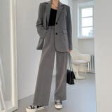 【セットアップ】美スタイル魅せのジャケット&パンツセレモニースーツ オフィス 韓… | maison de LATIR | 詳細画像11 