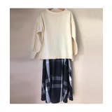 大人可愛いコーデが即完成する!長袖ニット&チェックスカートセットアップ | maison de LATIR | 詳細画像6