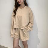 楽ちんオシャレスウェットセットアップ セットアップ 上下 | maison de LATIR | 詳細画像4