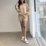 楽ちんオシャレスウェットセットアップ セットアップ 上下 | maison de LATIR | 詳細画像5
