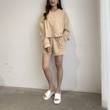 楽ちんオシャレスウェットセットアップ セットアップ 上下 | maison de LATIR | 詳細画像7