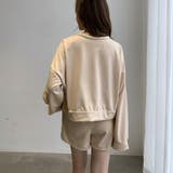 楽ちんオシャレスウェットセットアップ セットアップ 上下 | maison de LATIR | 詳細画像9