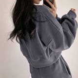 楽ちんオシャレスウェットセットアップ セットアップ 上下 | maison de LATIR | 詳細画像12