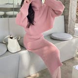 ピンク | こなれ感と大人っぽさがおしゃれなトップス&ワンピース アンサンブル | maison de LATIR