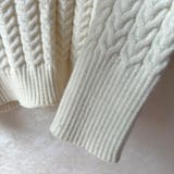 ほどよいフィット感で綺麗なライン魅せエレガントショート丈ニットトップス&ミディア… | maison de LATIR | 詳細画像10 