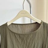 着回せるノースリーブ&ワイドパンツ トップス 袖なし | maison de LATIR | 詳細画像8