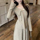 ナチュラルで上品なセットアップ トップス スカート | maison de LATIR | 詳細画像7 