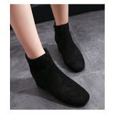 心地よい履き心地。スウェード調上品 春ショートブーツ レディース | maison de LATIR | 詳細画像6 