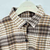 大人こなれ感とトレンドを兼ね備えたチェック柄シャツ トップス アウター | maison de LATIR | 詳細画像11