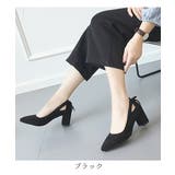 安定感抜群!太ヒール バックリボン スエード | maison de LATIR | 詳細画像18