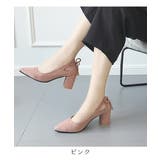 安定感抜群!太ヒール バックリボン スエード | maison de LATIR | 詳細画像20