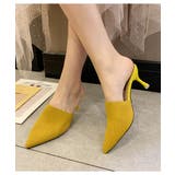 ポインテッドトゥミュール ヒール スリッポンサンダル | maison de LATIR | 詳細画像7 