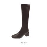 スクエアトゥロングブーツ ブーツ レディース | maison de LATIR | 詳細画像19