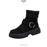 履くだけでこなれ感アップ♪一足で嬉しい2way仕様 厚底ニットショートブーツ | maison de LATIR | 詳細画像19
