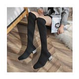 大人女子ロングブーツ ソックスブーツ ロング丈 | maison de LATIR | 詳細画像8 